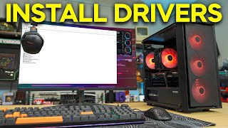 How to Install Drivers on a NEW PC [upl. by Nomzed415]