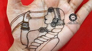 Simple Dulhan mehndi dulhan kaise banaye dulhan wali mehndimehandi design bridal mehndi mehandi [upl. by Sapienza184]