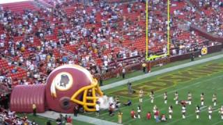 Redskins Introduction 2010 On The HD Punter Proof Scoreboards And National Anthem [upl. by Lorenza]