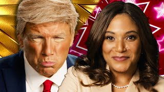 Donald Trump vs Kamala Harris Epic Rap Battles of History [upl. by Idak]