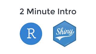 R Shiny 2 Minute Overview [upl. by Seen469]