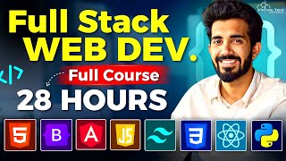 Web Development Full Course 28 HOURS  Learn FullStack Web Development in 2024 [upl. by Rehotsirhc]