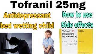 tofranil 25 mg tab used for in urdu  ImipramineHow to use tofranil tabside effects in detail [upl. by Llerred154]