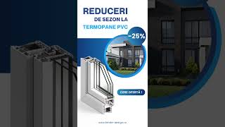 Termopane PVC Premium acum la 25 reducere Profită ACUM salamander tamplarie geamuripvc tende [upl. by Tait810]