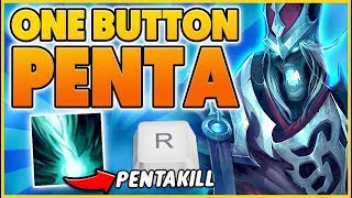 URF KARTHUS LITERALLY 1 BUTTON PENTAKILL TACTICAL NUKE  BunnyFufuu [upl. by Pasco452]