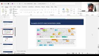 Named Entity RecognitionNER By 21MIS0238 [upl. by Fraze640]