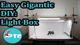 How to Make a Cheap DIY Photo Light Box [upl. by Ahcire302]