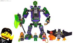 LEGO DC Super Heroes Lex Luthor Mech Takedown review 💥 76097 [upl. by Kcoj]