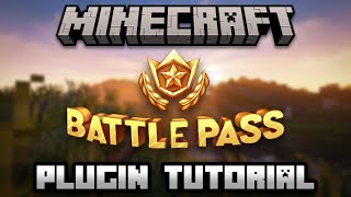 Add a BATTLEPASS to Your Minecraft Server Battlepass Plugin Tutorial  Showcase [upl. by Tarryn]