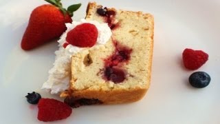 Eggless Berry pound cake [upl. by Aurora]