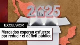 ¿Se anticipa reducción del déficit público en el Paquete Económico 2025 [upl. by Ardnama721]