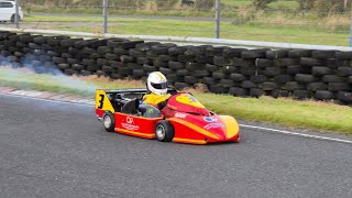 Superkarts Race 1 Kirkistown 28924 [upl. by Bully444]