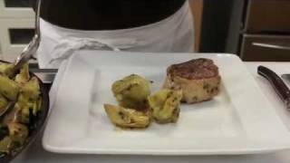 Tournedos de canard aux artichauts [upl. by Etnad]