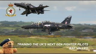 RAF VALLEY  Training The Next Generation RAF Fighter Pilots  Texan T1 amp Hawk T2 [upl. by Eddi]