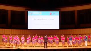 Domenico Savio Choir  GRAND PRIX Orientale Concentus X Orde e [upl. by Gordie]