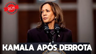 Kamala Harris discursa após derrota para Trump [upl. by Homere]