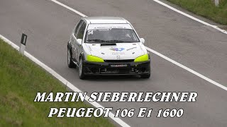 SALITA PEDAVENA  CROCE DAUNE 2024  MARTIN SIEBERLECHNER  PEUGEOT 106 E1 1600  BY BELLUNOVIDEO [upl. by Euqilegna12]