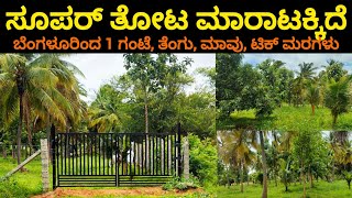 🔴SOLD🔴2 ACRE SUPER FARM LAND SALE IN MADDUR NEAR BENGALURU CHARAN 7338474634 4 KM FROM BM ROAD [upl. by Burrows927]