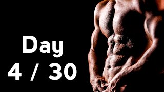 30 Days Six Pack Abs Workout Program Day 430 [upl. by Ecart451]