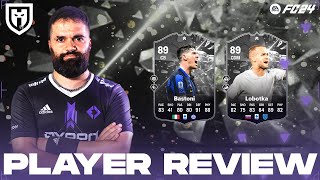 BASTONI E LOBOTKA 89 SHOWDOWN  FC24 PLAYER REVIEW [upl. by Carrington]