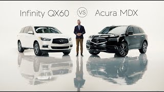 2019 Infiniti QX60 Road Test amp Review vs the 2019 Acura MDX [upl. by Matthiew475]