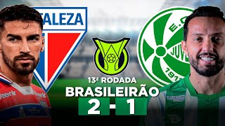 FORTALEZA 2 x 1 JUVENTUDE Campeonato Brasileiro Série A 2024  Narração [upl. by Daffi]