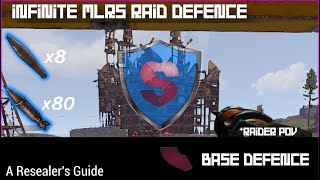 The Infinite MLRS Raid Defense  Resealer POV and Guide  Rust 2024 [upl. by Drahsar]