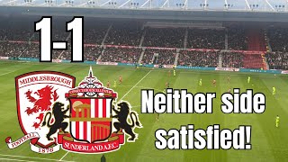 Is it a Derby Depends who you ask NEITHER SIDE happy with TeesWear result Boro 11 Sunderland [upl. by Auqinu767]