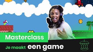 Je eerste game maken 👾  Klokhuis Masterclass [upl. by Hines]