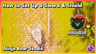 How to Set Up a Sword amp Shield using Ninja Bear Studio  Gameplay Ability System Unreal Engine 5 [upl. by Lowry]