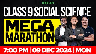 Class 9 Christmas Exam  Social Science  Mega Marathon  Xylem Class 9 [upl. by Benoite]