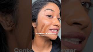 Bronzer vs contour super beginner friendly 🫶🏽✨ [upl. by Esther]