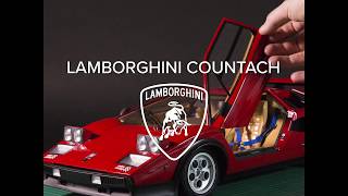 Build the Lamborghini Countach by DeAgostini ModelSpace [upl. by Zimmermann]