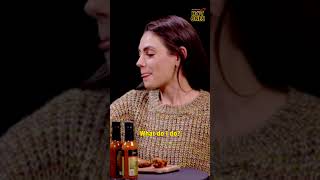 Mila Kunis DRINKS ranch dressing❓❗ hotones [upl. by Jari]