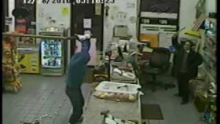 Man With Stick Robs Convenience Store Benny Hill version [upl. by Meryl]