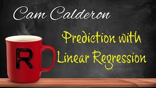 🎥 EP3 Prediction 🧙‍♂️✨with Linear Regression 📈  R R Studio 📊 Beginners [upl. by Aleyak]