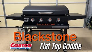 Blackstone 36 inch Flat Top Griddle from Costco [upl. by Nylorac]