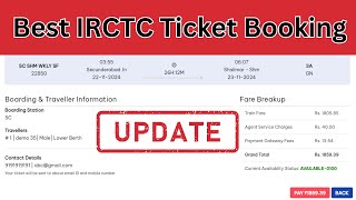 Best IRCTC Ticket Booking 2024 csc cscvle [upl. by Marvin]