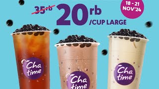 CHATIME LARGE FREE PEARL UNTIL 20 NOV 2024 [upl. by Alley]