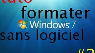 TUTO comment formater son pc sans logiciel et gratuitment [upl. by Rohn712]