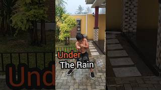 Boxing training under the Rain [upl. by Aleedis]