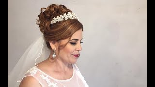 Peinado Recogido y Elegante Para Novias [upl. by Rind]