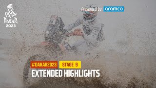 Extended highlights of Stage 9 presented by Aramco  Dakar2023 [upl. by Yuhas]