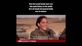 Aaron Cohen Israeli Spec Ops Vet ‘Israeli allfemale tank crew make military warfare history” [upl. by Yrrak251]