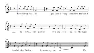 Glory to God Lyrics  Melody Lead Sheet  Ed Bolduc  Mass of St Ann [upl. by Linnet156]