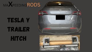 Tesla Y Trailer Hitch Receiver Tow Hook Maxpeedingrods [upl. by Shanley25]