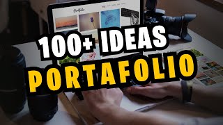 100 IDEAS para portafolio FRONTEND [upl. by Ayarahs]