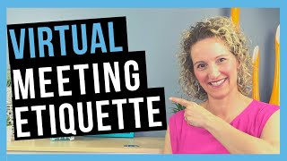 Virtual Meeting Etiquette DOS amp DONTS [upl. by Rabassa]