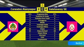 GALATASARAY VS CORENDON ALANYASPOR  EFOOTBALL 2025 [upl. by Gottuard]