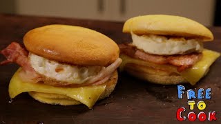 How to Cook a Bacon amp Egg McMuffin [upl. by Lleder965]